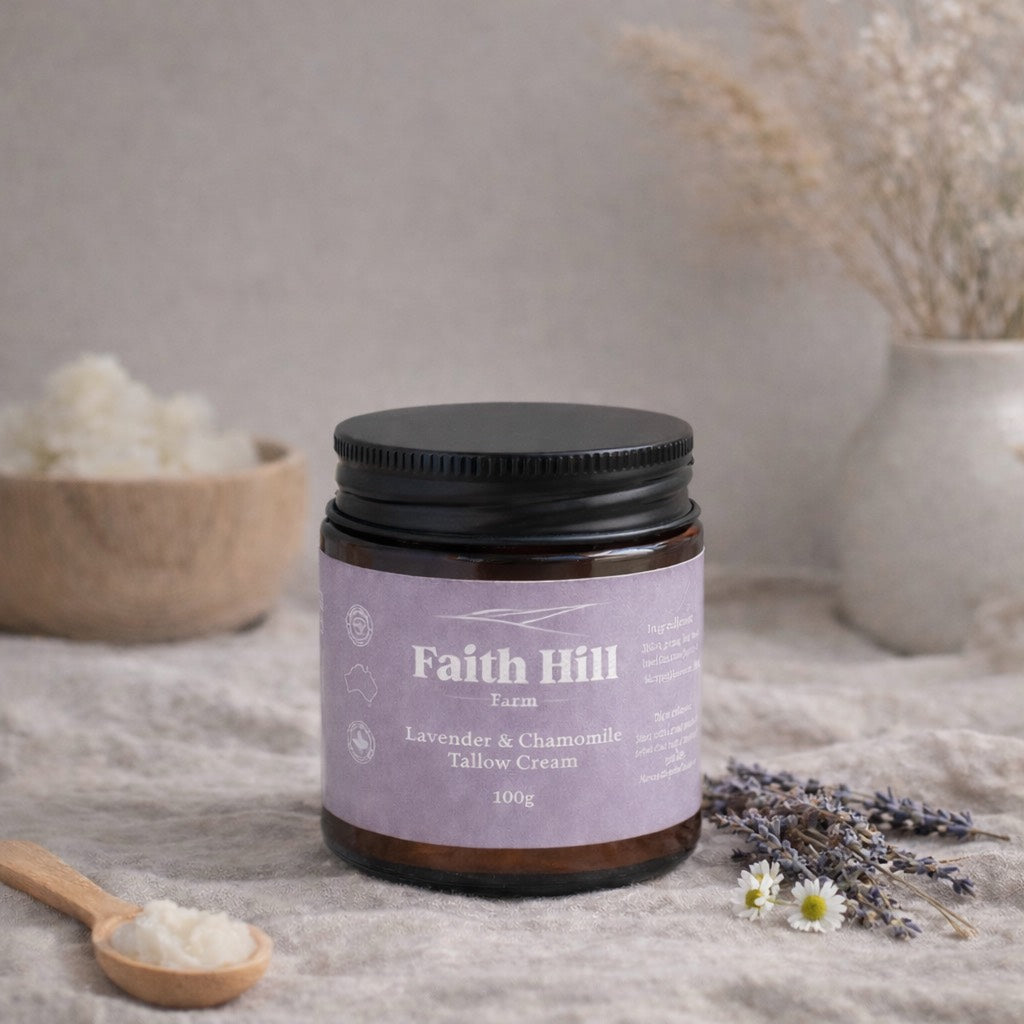 LAVENDER & CHAMOMILE TALLOW CREAM